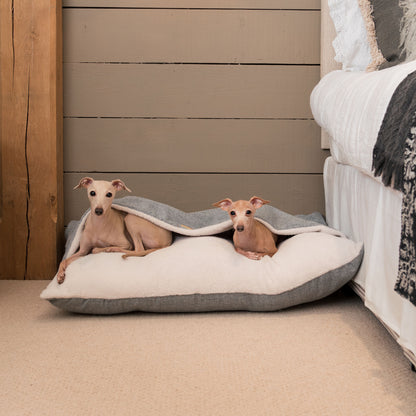 Sleepy Burrows Bed In Inchmurrin Iceberg by Lords & Labradors