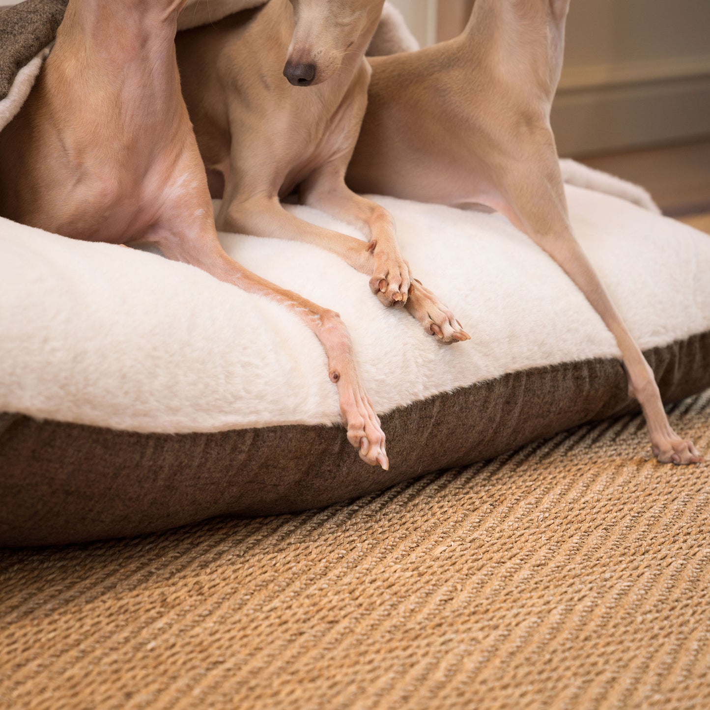 Sleepy Burrows Bed In Inchmurrin Umber by Lords & Labradors