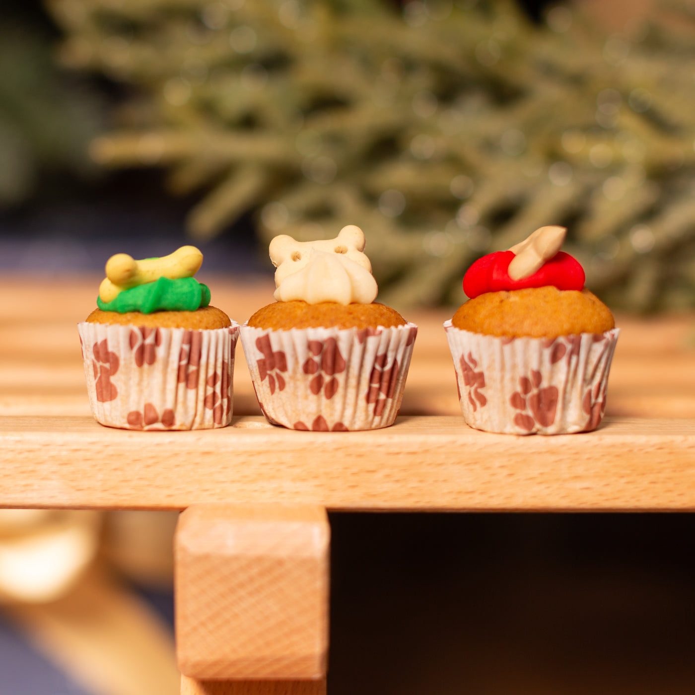 Barking Bakery Yappy Woofmass Mini Iced Trios