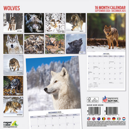 Wolves Calendar 2025