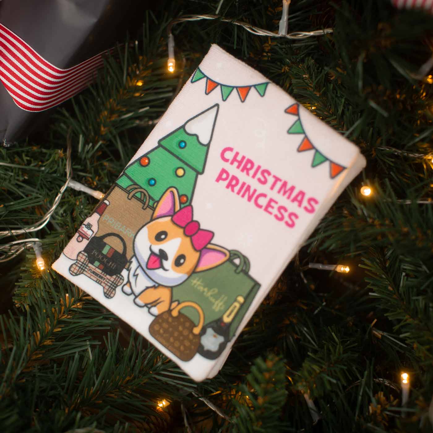 CatwalkDog Christmas Card Dog Toy