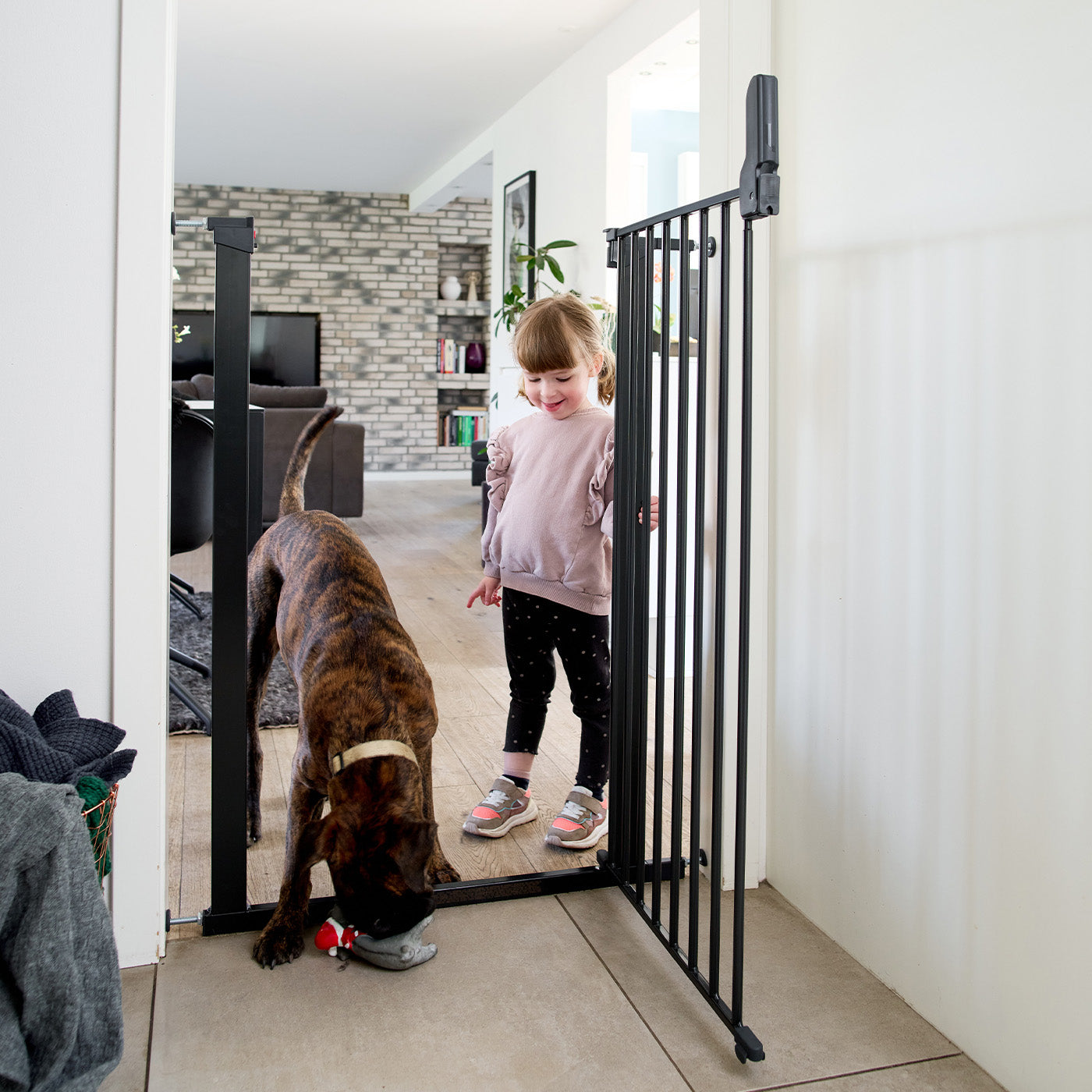 DogSpace Charlie Extra Tall 105cm Pet Gate Dog Gates Lords Labradors