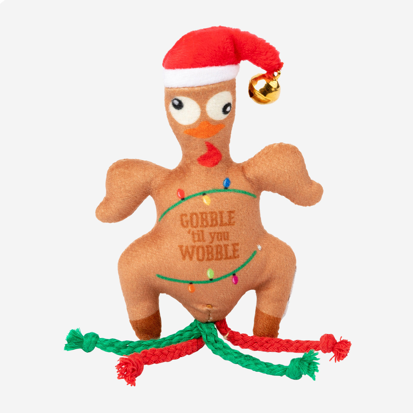 FuzzYard Gobble Til You Wobble Christmas Cat Toy