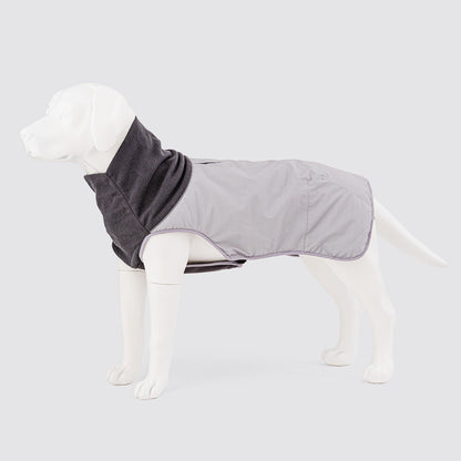 Hugo & Hudson Thermal Self Heating Grey Dog Jacket