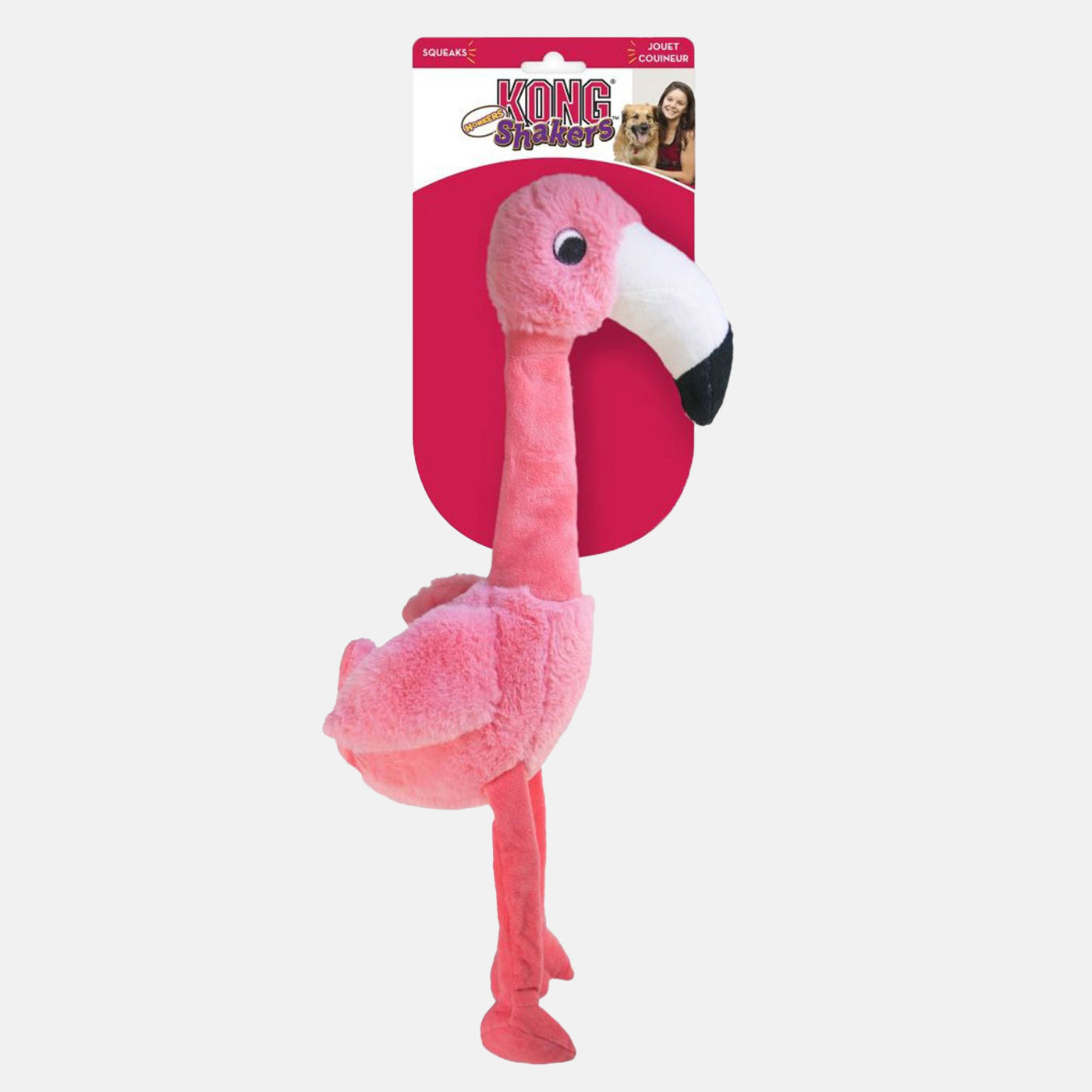 KONG Shakers Honkers Flamingo