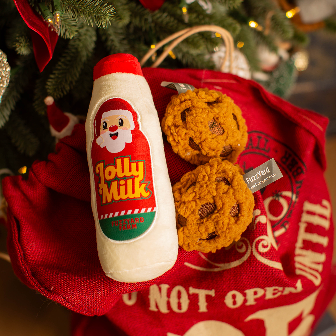 FuzzYard Jolly Christmas Milk & Cookies