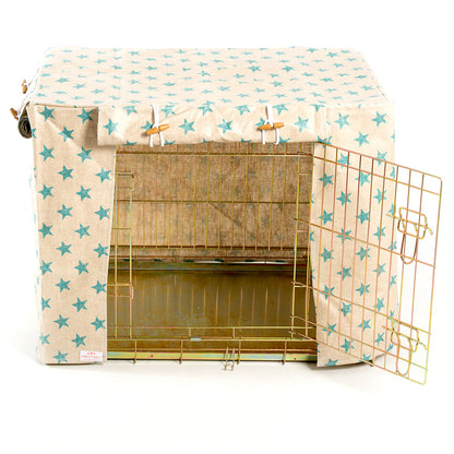 Imperfect Random 24 Inch Oilcloth Crate Cover by Lords & Labradors