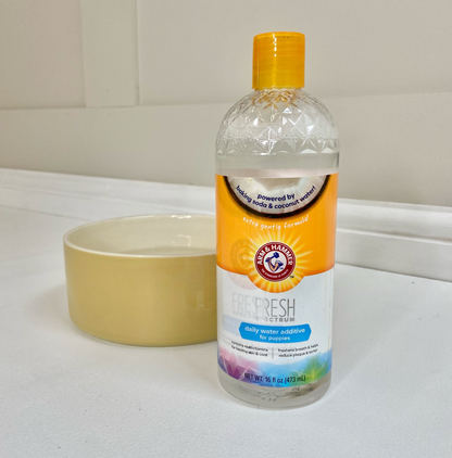 Discover Arm & Hammer Coconut Puppy Water Additive 473ml