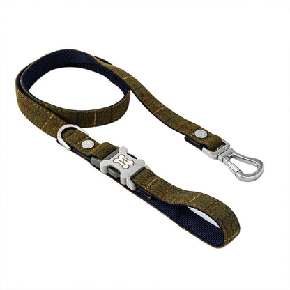 Hugo & Hudson Dark Green Check Lead