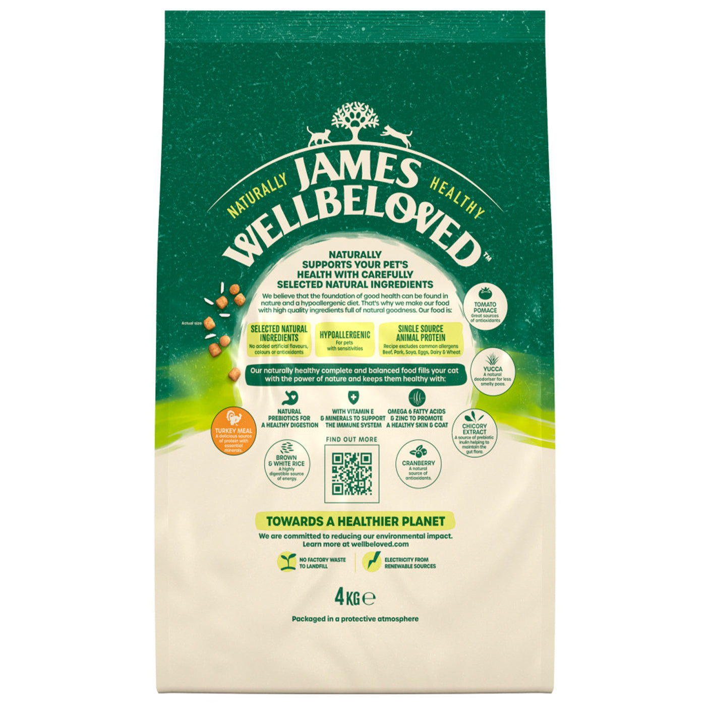 James wellbeloved kitten outlet dry food 4kg