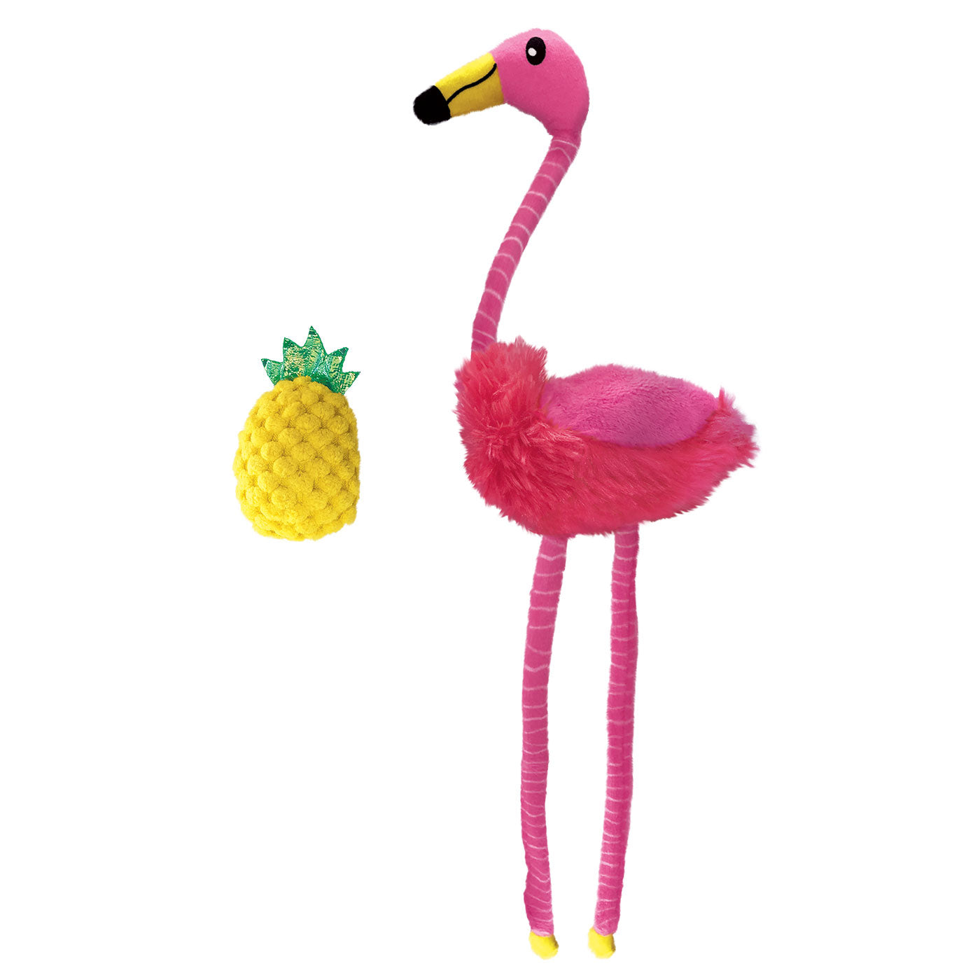 KONG Cat Tropics Flamingo 2 Pack