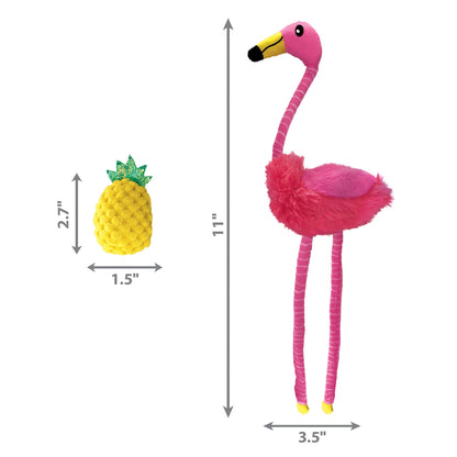 KONG Cat Tropics Flamingo 2 Pack