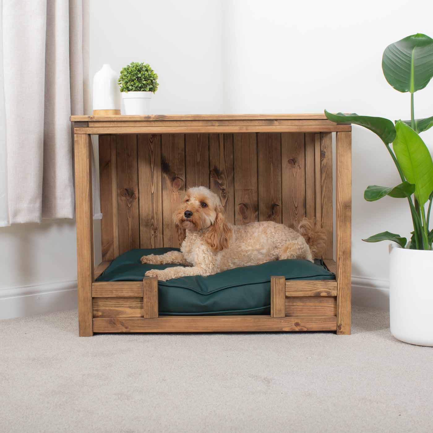 Small wooden dog sales crate