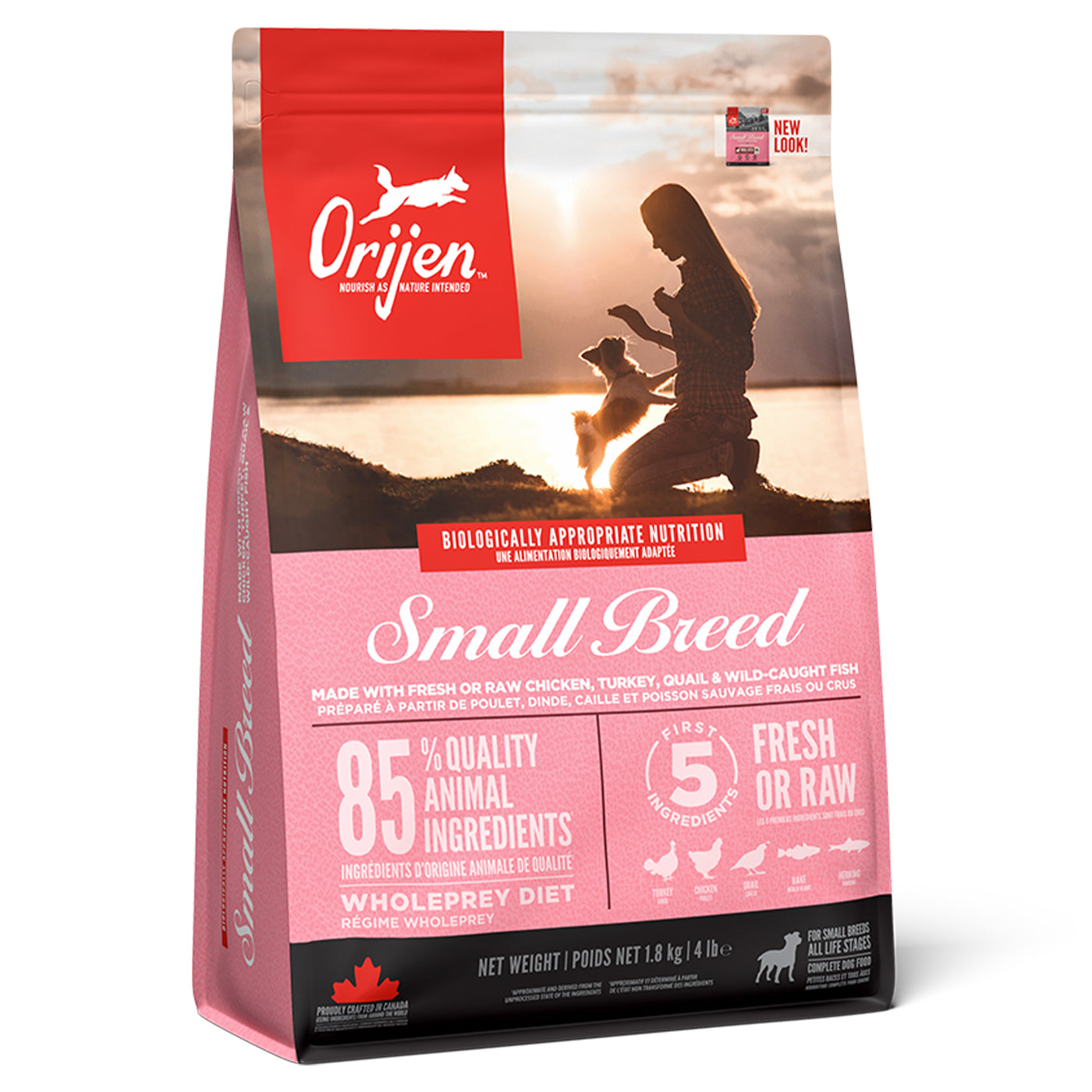 Orijen small store breed dog food