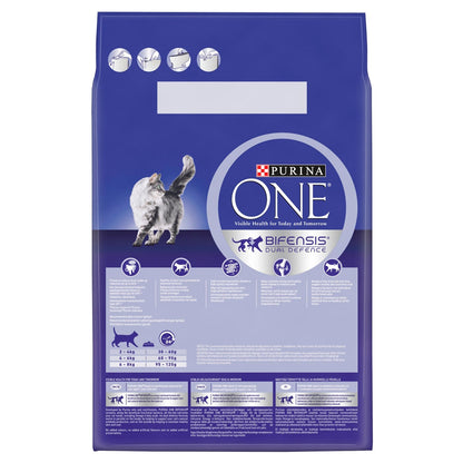 Purina One Adult Cat Salmon and Whole Grain 3KG