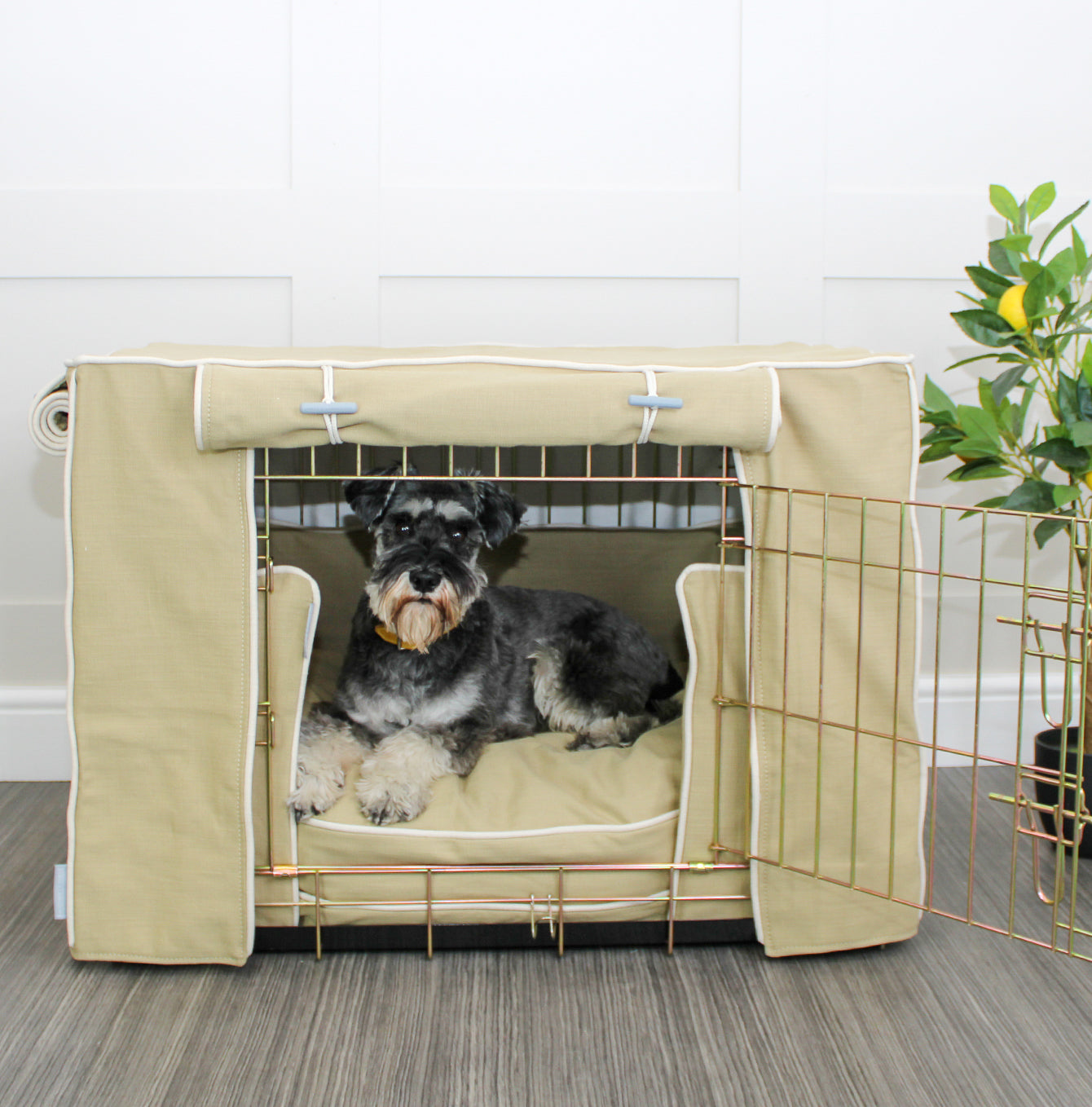 Dog Crate Bumper in Savanna Olive by Lords & Labradors