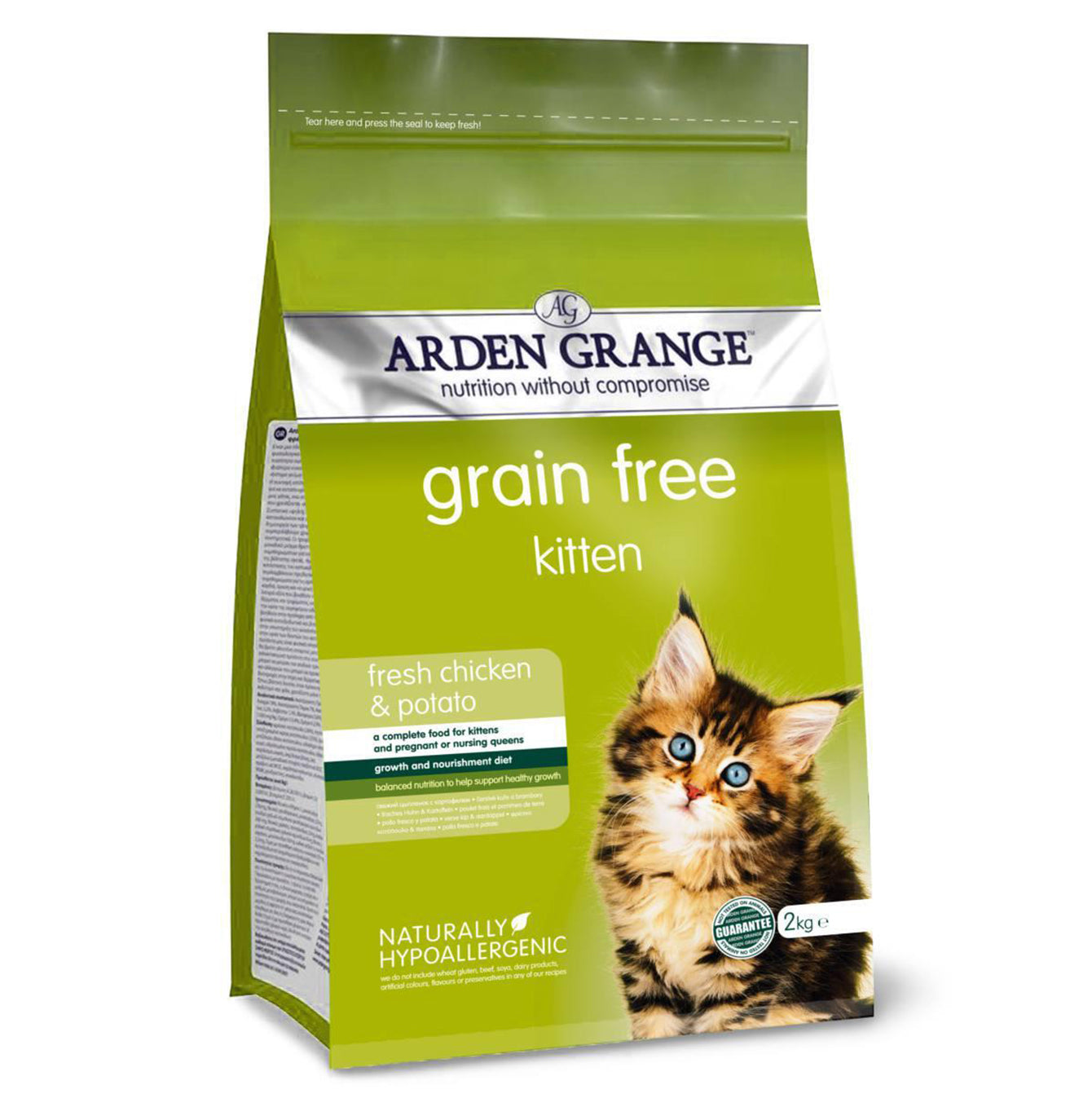 Arden Grange Kitten Food 2KG