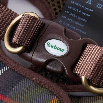 Barbour Tartan Step In Dog Harness