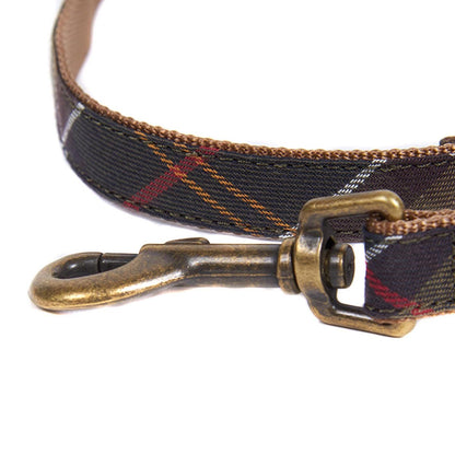 Barbour Tartan & Webbing Dog Lead