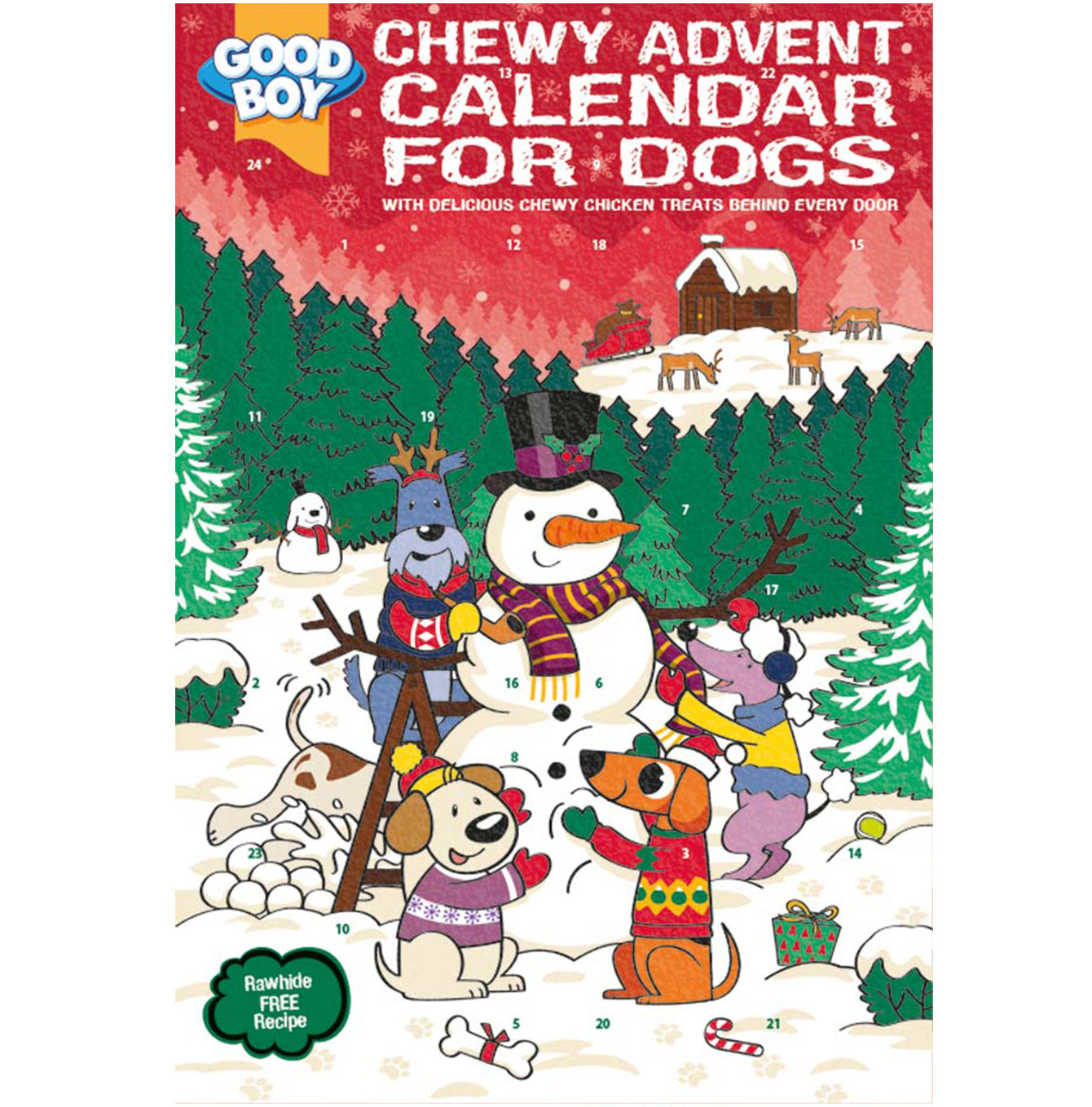 Good Boy Chewy Dog Advent Calendar