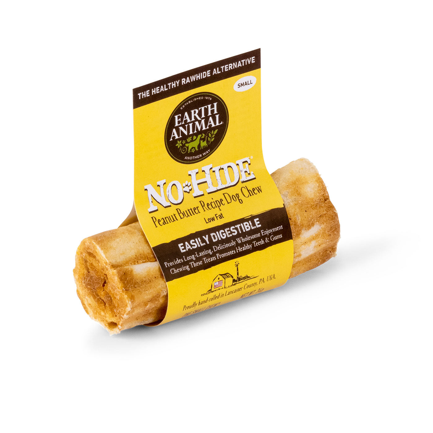 Peanut butter rawhide dog 2024 chews