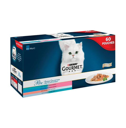 Purina gourmet cat food ocean collection