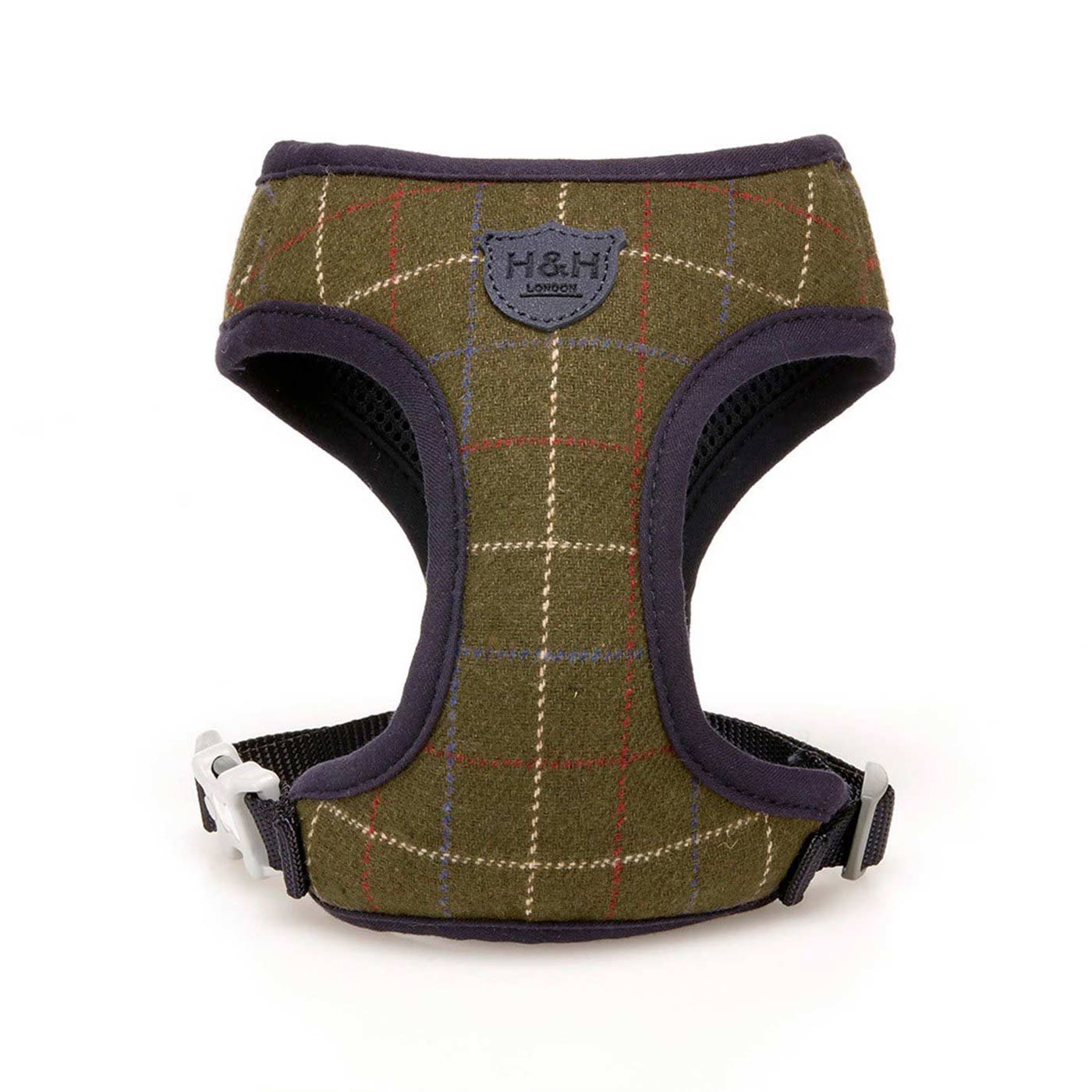 Hugo & Hudson Dark Green Check Harness