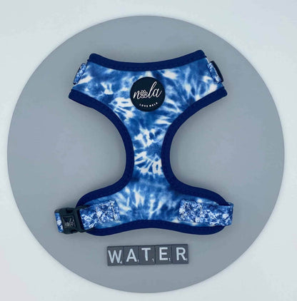 Love Nala Water Harness Studio Scrabble Front Letters