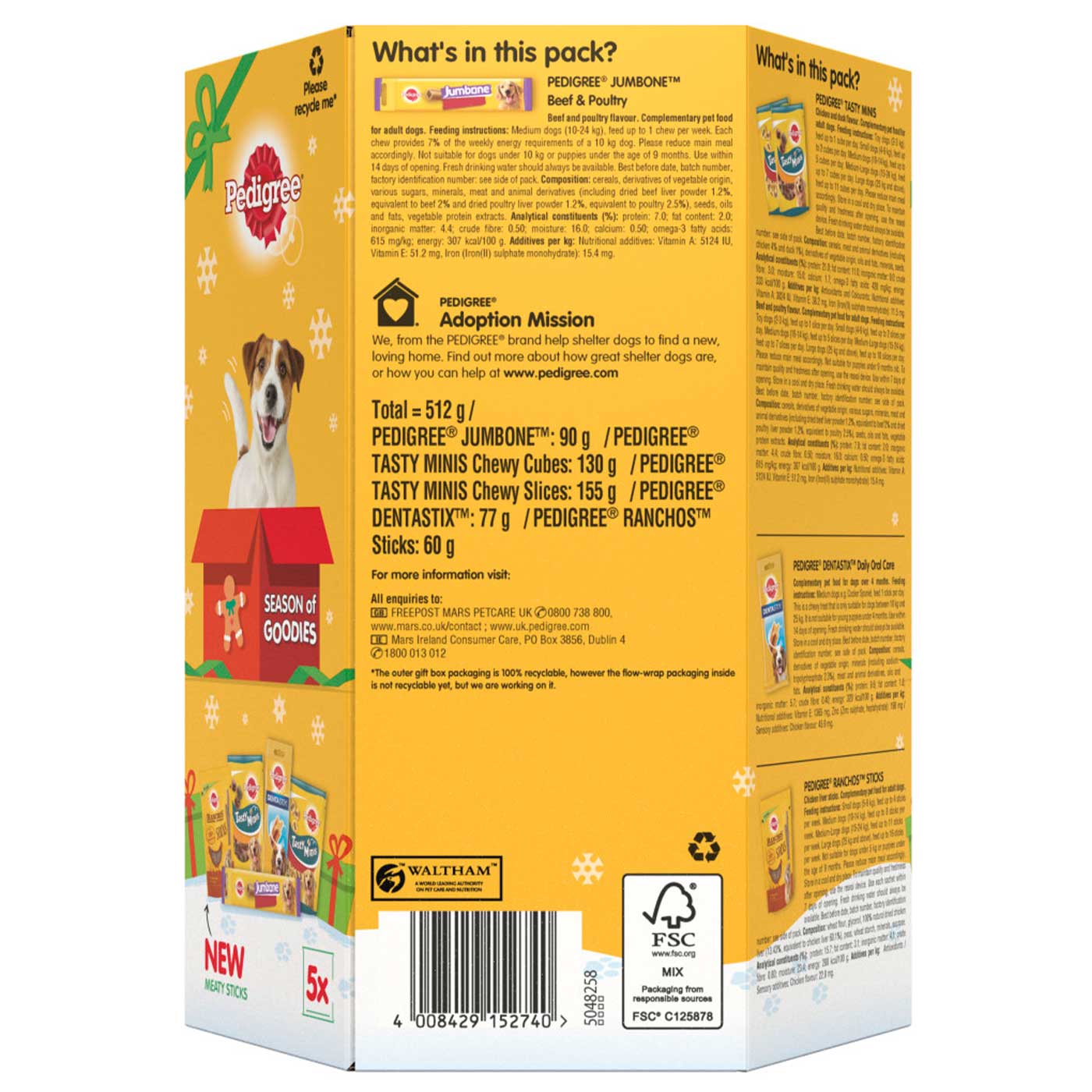 Pedigree best sale gift box