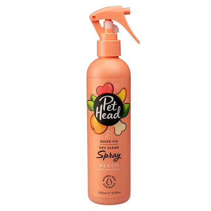 Pet Head Quick Fix Dry Clean Peach Spray