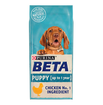 Purina beta puppy dry dog food Chicken 14kg