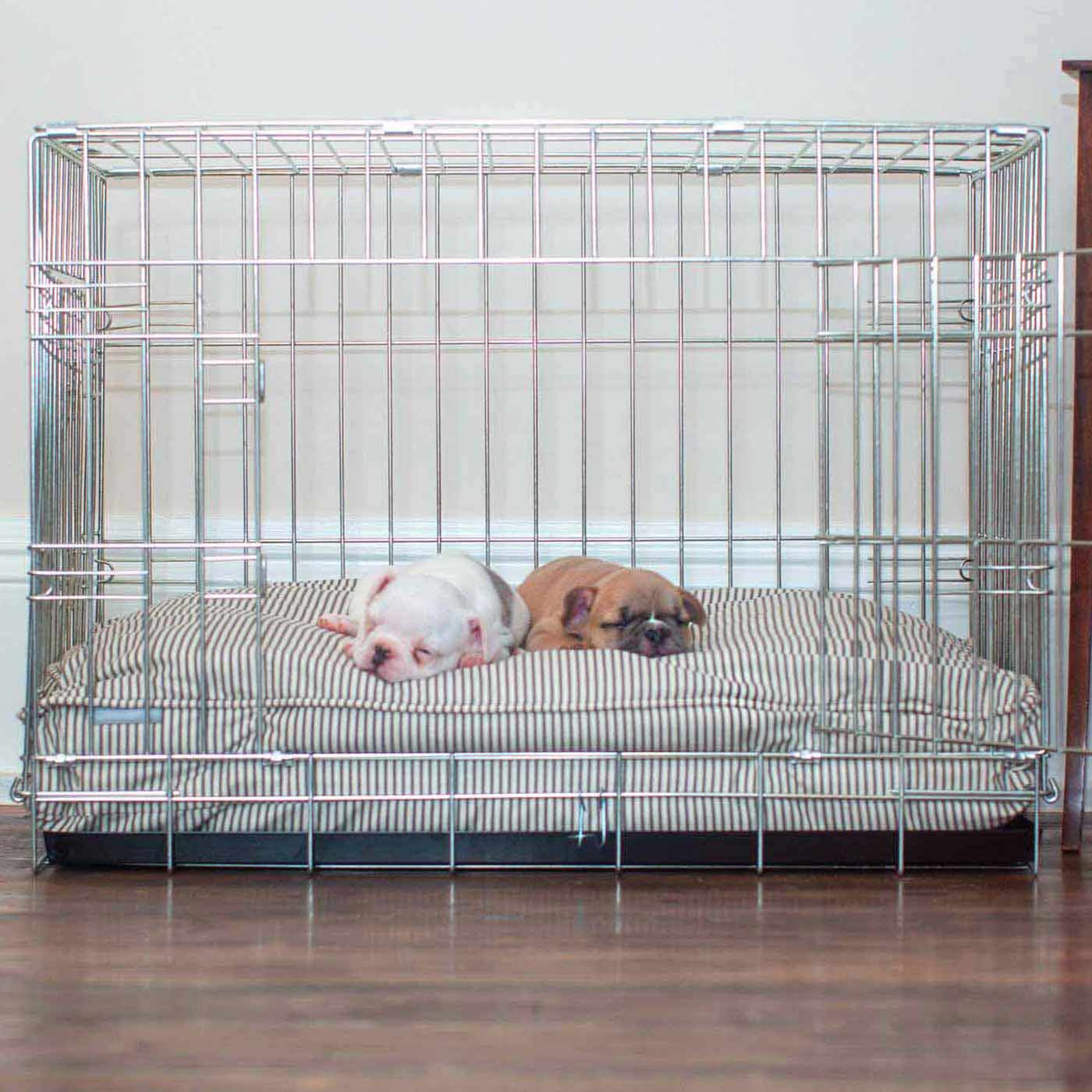 Matching dog outlet crate bed