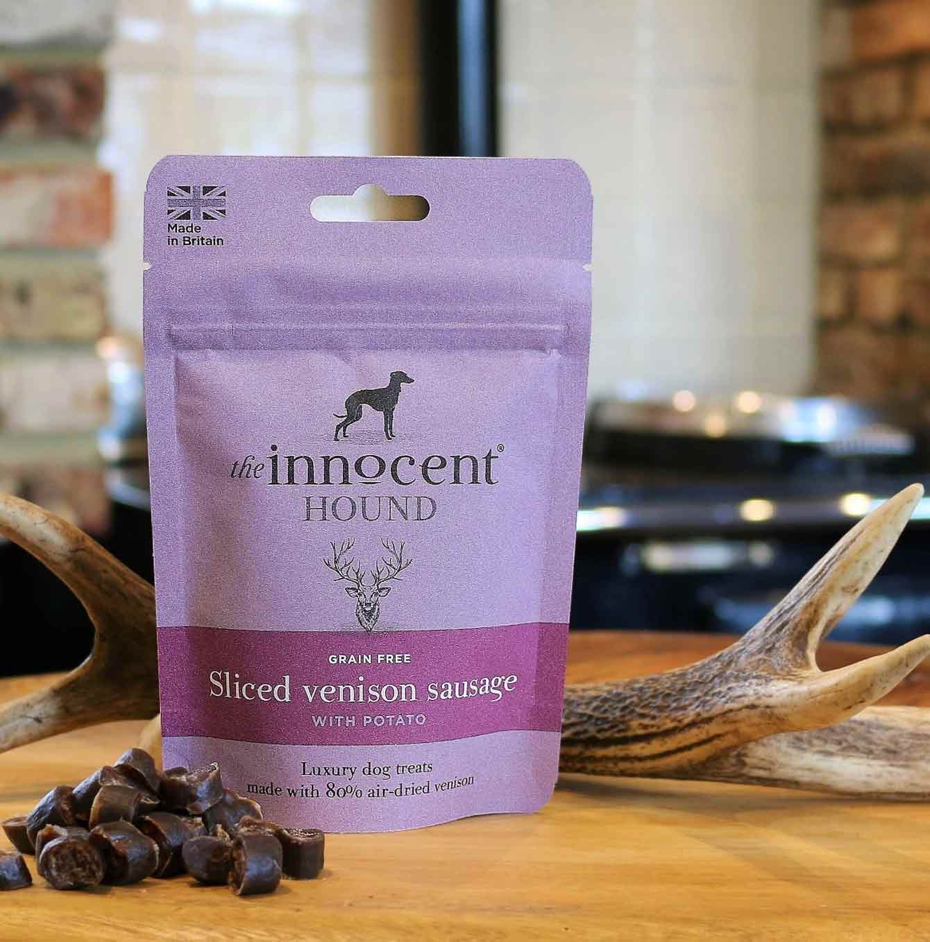 The Innocent Hound Sliced Venison Sausages