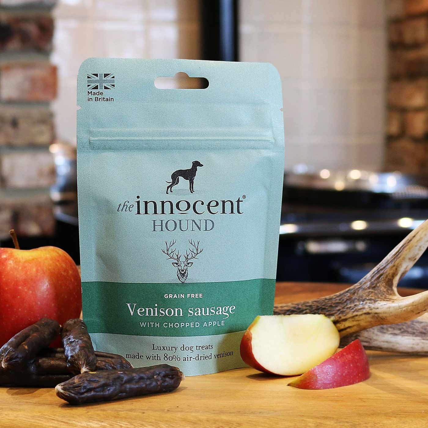 The Innocent Hound Venison Sausage with Apple