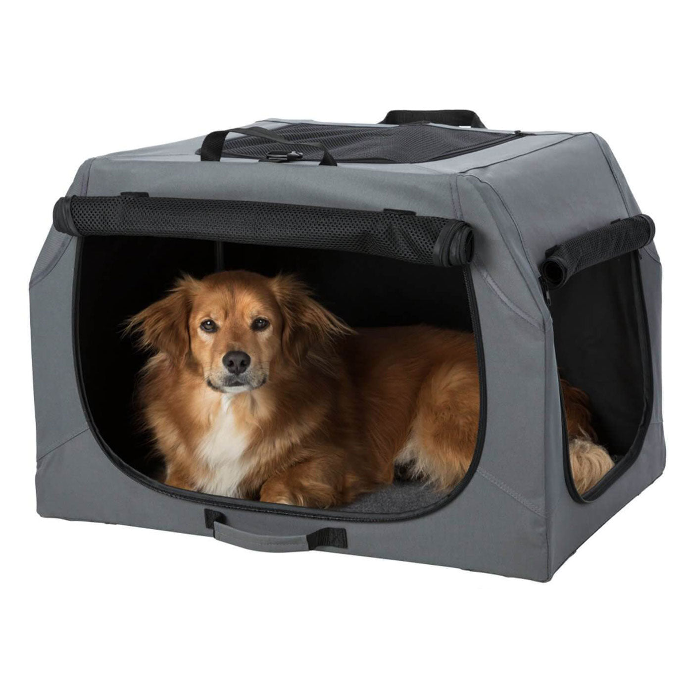 Large travel deals dog crate