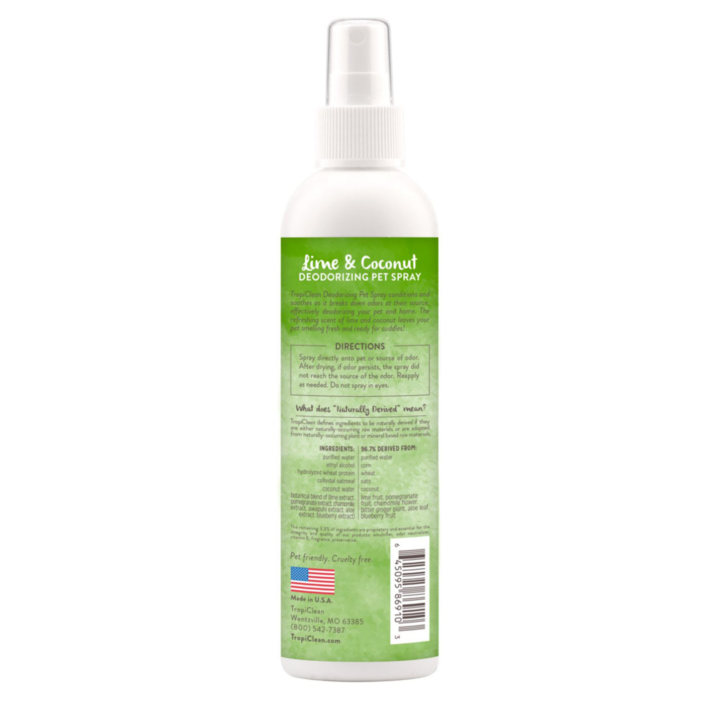 Tropiclean lime and outlet coconut