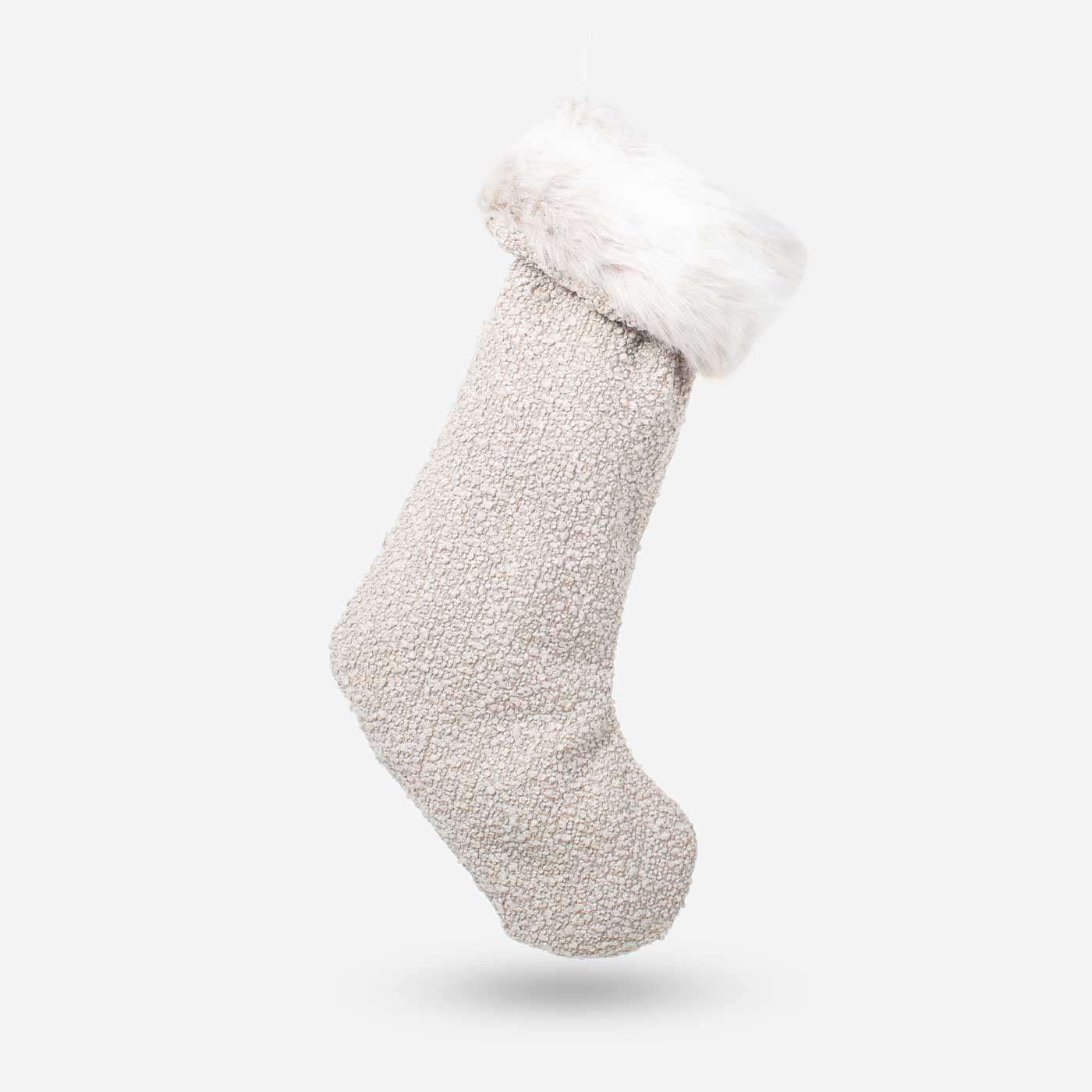 Gift your furry friend the perfect pet Christmas gift with our beautifully crafted Christmas Stocking Sock, fill and gift your pet this festive holiday with the most wholesome gifts for Christmas! Available now in stunning Boucle collection - Mink at Lords & Labradors